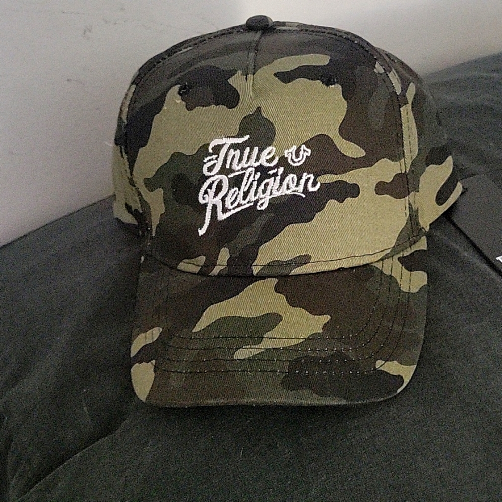 Men's True Religion Camouflage Hat Size  OS